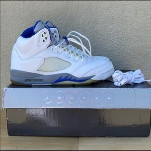 Nike Jordan V 5 2006 Royal Blue Stealth size 10